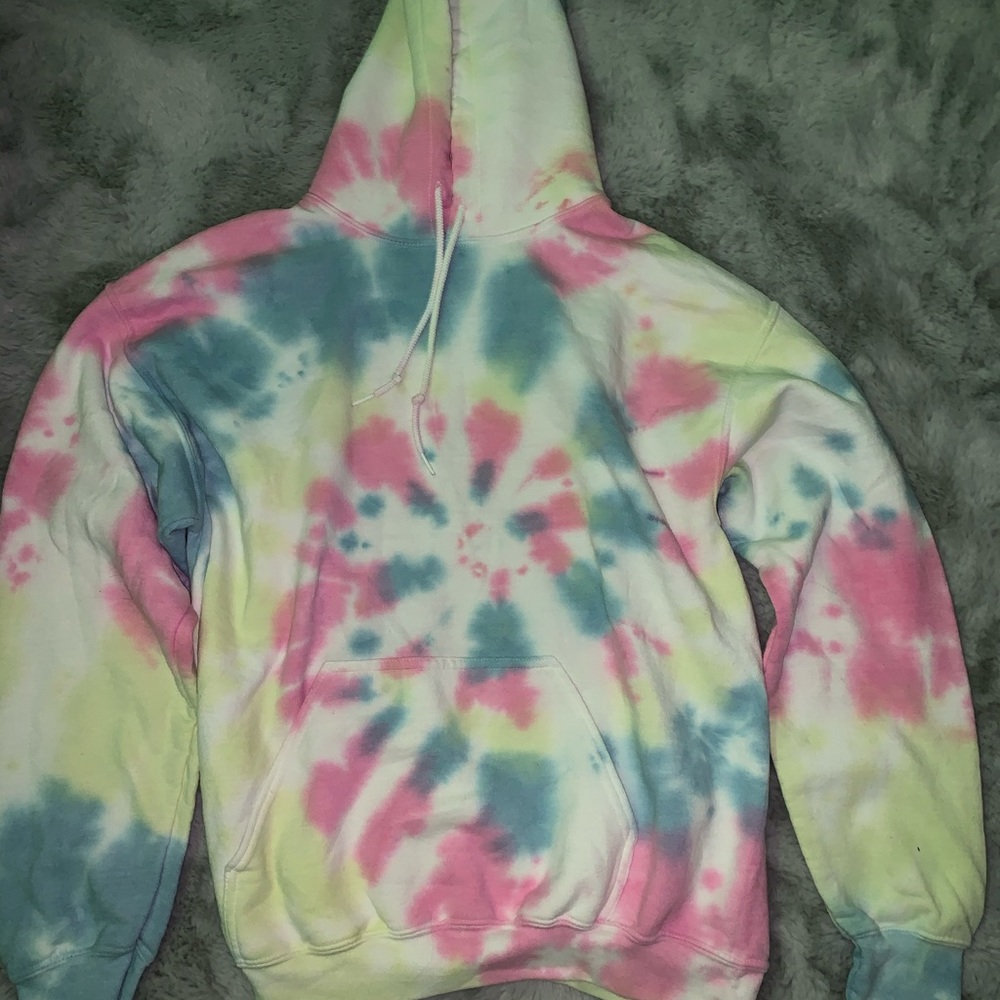 Tie-dye hoodie